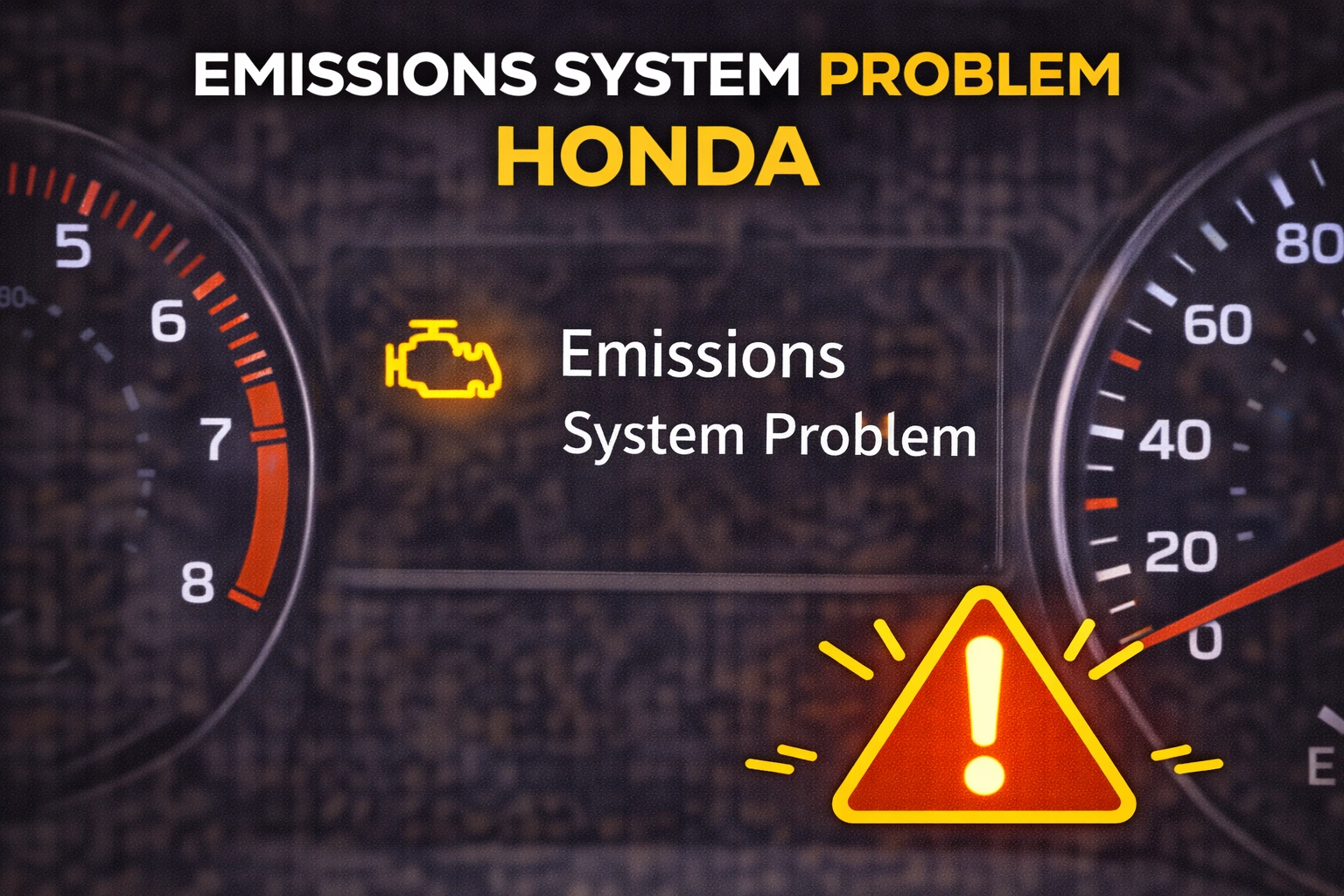 Read more about the article Emissions System Problem In Honda: Causes And Fixes