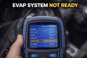 evap system not ready