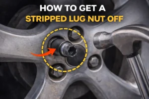 how to get a stripped lug nut off