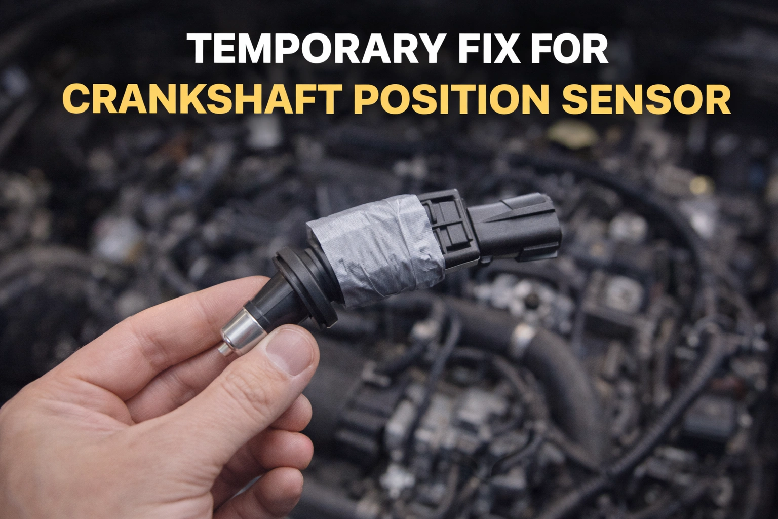 Read more about the article Temporary Fix For Crankshaft Position Sensor Issues