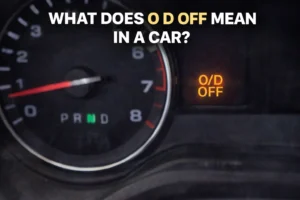 what does o d off mean in a car