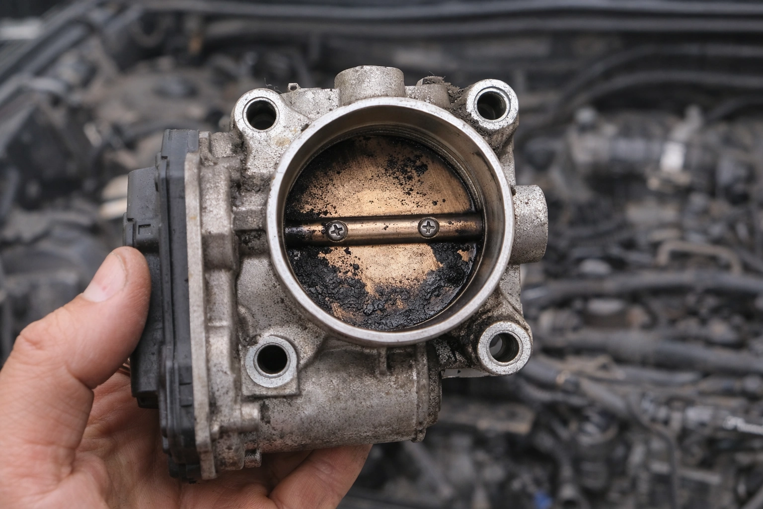 Read more about the article Dirty Throttle Body Symptoms And How To Fix Them