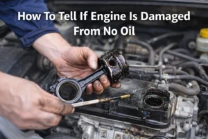 how to tell if engine is damaged from no oil