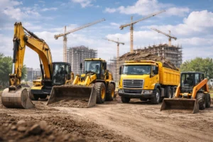 types of construction vehicles