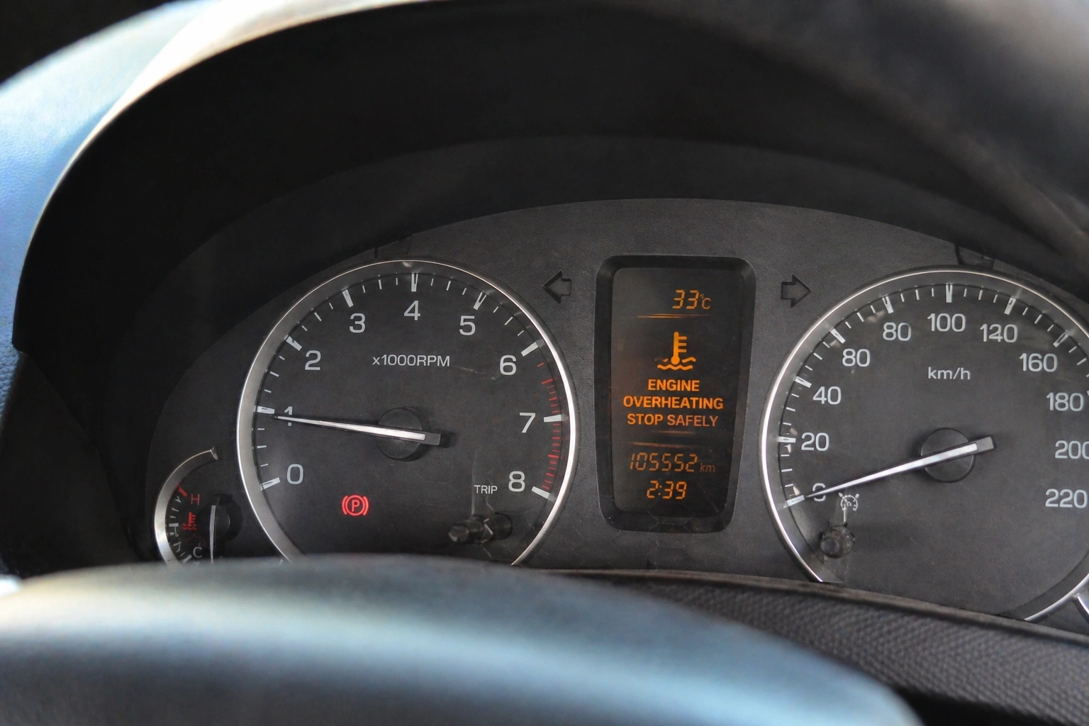 car overheating when idle